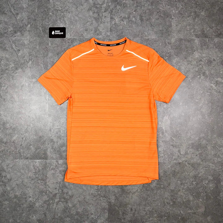 Nike Miler T-Shirt Orange Peel