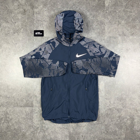Nike Flash Essential Reflective Windrunner Jacket Navy Regular price