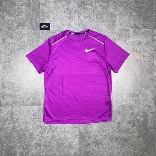 Nike Miler T-Shirt Purple